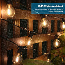 Carica l'immagine nel visualizzatore di Gallery, Catene Luminose Solare,Tomshine 25FT Impermeabile LED G40 Luci da Giardino...