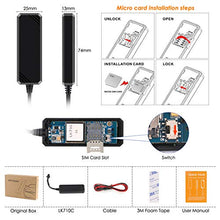 Carica l'immagine nel visualizzatore di Gallery, GOLOPHY GPS Car Tracker-2G Mini Tracker Impermeabile IP65 Google Maps in...