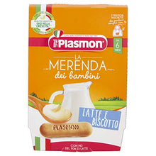 Carica l'immagine nel visualizzatore di Gallery, Plasmon Merenda dei Bambini Latte e Biscotto, 24 x 120 g