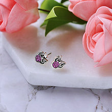 Carica l'immagine nel visualizzatore di Gallery, Orecchini scintillanti Twenty Plus a forma di Minnie, con pietre ossido...