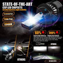 Carica l'immagine nel visualizzatore di Gallery, H7 LED 18000LM Lampadine Auto, 110W, 12V, 6000K