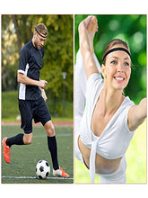 Carica l'immagine nel visualizzatore di Gallery, Sumind 4 Pezzi Spessa Non-Scivolo Elastici Sport Fasce di Calcio Capelli...