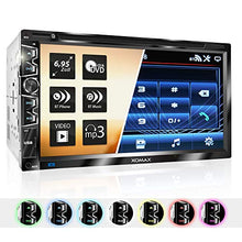 Carica l'immagine nel visualizzatore di Gallery, XOMAX XM-2D6907 Autoradio con mirrorlink, Schermo Touch Screen da 17,7 cm /...