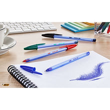 Carica l'immagine nel visualizzatore di Gallery, Bic Cristal Soft Punta Media 1,2 mm Confezione 10 Penne Colore Nero - Ilgrandebazar
