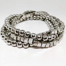 Carica l'immagine nel visualizzatore di Gallery, Bracciale 3 in 1 collana corta e lunga Antiallergico Pietre Naturali... - Ilgrandebazar