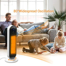 Carica l'immagine nel visualizzatore di Gallery, Termoventilatore Ceramica con Telecomando, PTC Riscaldatore Elettrico... - Ilgrandebazar