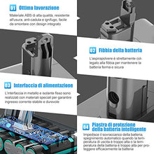 Carica l'immagine nel visualizzatore di Gallery, Yaber 3000mAh Tipo B Batteria per Dyson DC34 DC45 DC35 DC31 DC44...