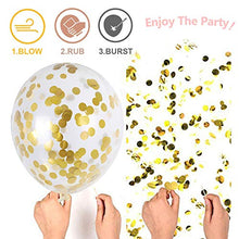 Carica l'immagine nel visualizzatore di Gallery, AUSYDE Palloncini in Oro Rosa e coriandoli Lattice oro - Ilgrandebazar