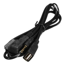 Carica l'immagine nel visualizzatore di Gallery, Qiilu Cavo Musica AMI MMI MDI Interfaccia Caricatore USB 3.5 mm, default