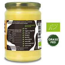 Carica l'immagine nel visualizzatore di Gallery, Ghee biologico 500g - burro chiarificato secondo l’antica ricetta Ayurvedica...
