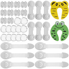 Carica l'immagine nel visualizzatore di Gallery, Rovtop 36Pcs Kit Sicurezza Bambini, 6 Chiusure 6... - Ilgrandebazar
