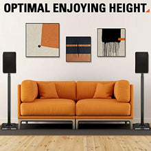 Carica l'immagine nel visualizzatore di Gallery, Eono By Amazon - Supporti Casse Acustiche Altezza Regolabile, Altoparlanti...