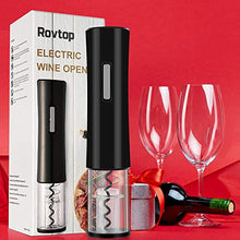 Carica l'immagine nel visualizzatore di Gallery, Rovtop Cavatappi Elettrico,Apribottiglie 4 Aa Batterie