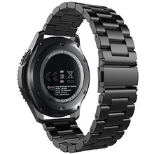 Carica l'immagine nel visualizzatore di Gallery, Simpeak Cinturino Compatibile per Samsung Gear S3/ S3 Nero