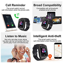 Carica l'immagine nel visualizzatore di Gallery, Smartwatch Bluetooth Orologio Intelligente con Camera Smart Watch Nero 02 - Ilgrandebazar