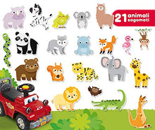 Carica l'immagine nel visualizzatore di Gallery, Lisciani Giochi- Carotina Baby Cavalcabile Safari Amici Animali,...