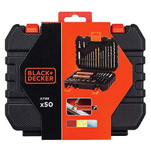 Carica l'immagine nel visualizzatore di Gallery, BLACK+DECKER A7188-XJ Set per Forare ed Avvitare, 50 Pezzi (20 punte 50