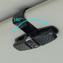 Carica l'immagine nel visualizzatore di Gallery, FineGood - Set di 2 Supporti per Occhiali da Sole Auto, con Clip Nero - Ilgrandebazar