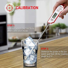 Carica l'immagine nel visualizzatore di Gallery, ThermoPro TP15 Termometro Cucina Impermeabile con Sonda Lunga - Ilgrandebazar