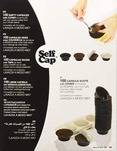 Carica l'immagine nel visualizzatore di Gallery, 100 CAPSULE CARICABILI SELF CAP PER LAVAZZA A MODO MIO