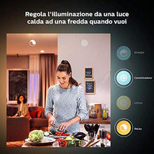 Carica l'immagine nel visualizzatore di Gallery, Philips Lighting Hue White Ambiance Lampadine LED Connesse, Bluetooth, da... - Ilgrandebazar
