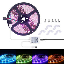 Carica l'immagine nel visualizzatore di Gallery, Striscia LED 10M, ALED LIGHT Strip 10 Metri 600 LEDs Kit 5050 RGB SMD...