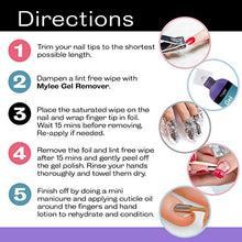 Carica l'immagine nel visualizzatore di Gallery, Mylee Nail Prep &amp; Polish Wipe + Gel Remover 250ml, Solvente Premium di alta...