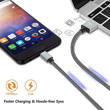 Carica l'immagine nel visualizzatore di Gallery, Cavo USB Tipo C (2+1.5+1)M C 3Pezzi Ricarica Rapida Cavo...