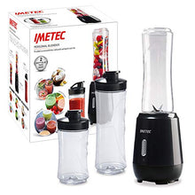 Carica l'immagine nel visualizzatore di Gallery, Imetec Personal e Sport Blender PB 100 Mini Frullatore con 2 Bottiglie (600...