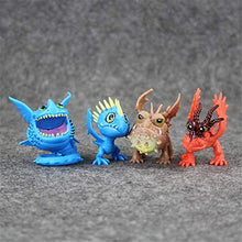 Carica l'immagine nel visualizzatore di Gallery, MINGZE 8pcs Dragons, How to Train Your Dragon, Mini, Multicolore