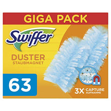 Carica l'immagine nel visualizzatore di Gallery, Swiffer Duster Ricariche per Piumino Catturapolvere, 63 Pezzi 63 - Ilgrandebazar
