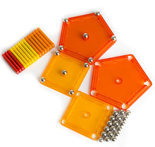 Carica l'immagine nel visualizzatore di Gallery, Geomag- Color Gioco di Costruzione con Sfere e 64 Pezzi, Multicolore