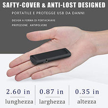 Carica l'immagine nel visualizzatore di Gallery, Mini Registratore Vocale Spia, Ricaricabile USB| 20 ore di Registrazione |...