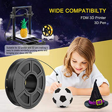 Carica l'immagine nel visualizzatore di Gallery, TPU 3D Printer Filament 1.75mm, Dimensional Accuracy +/- Black 1.75mm