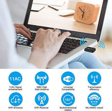 Carica l'immagine nel visualizzatore di Gallery, sumgott Adattatore Antenna WiFi USB, Dual Band Chiavetta 1200Mbps...