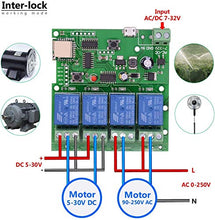 Carica l'immagine nel visualizzatore di Gallery, Newgoal WiFi Relè jog momentaneo/Interruttore autobloccante Modulo Dc4-ew