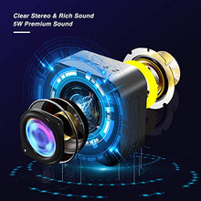 Carica l'immagine nel visualizzatore di Gallery, Cassa Bluetooth, COOCHEER Altoparlante Bluetooth Portatili con Luce per...