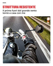 Carica l'immagine nel visualizzatore di Gallery, Moto Specchietto Retrovisore Omologati Universali Specchi Specchio...