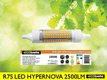 Carica l'immagine nel visualizzatore di Gallery, ECOBELLE Lampadina LED R7s *HYPERNOVA*, 20W, 2500 Lumen, Bianco Caldo 3000K,... - Ilgrandebazar