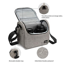 Carica l'immagine nel visualizzatore di Gallery, Boona - Custodia impermeabile in velluto per fotocamera e Camera case, grigio