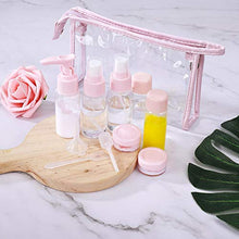 Carica l'immagine nel visualizzatore di Gallery, Bottigliette da Viaggio Set, Kit Aereo Contenitori per Cosmetici, 12 Pezz... - Ilgrandebazar