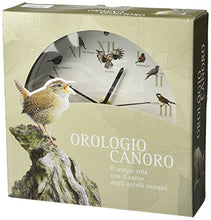 Carica l'immagine nel visualizzatore di Gallery, Delitone 6104025 Orologio Canoro Piccolo - Ilgrandebazar