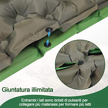 Carica l'immagine nel visualizzatore di Gallery, Zacro Materasso da Campeggio Gonfiabile,Impermeabile,75 * 23 * 2.2inch...
