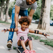 Carica l'immagine nel visualizzatore di Gallery, ValueTalks Protezione Kit per Bambini,Set Ginocchiere Gomitiere Pink