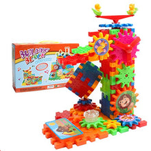 Carica l'immagine nel visualizzatore di Gallery, Silver_river 99 Pezzi - Gioco Educativo Set Giocattoli Ingranaggi da...