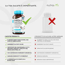 Carica l'immagine nel visualizzatore di Gallery, Omega 3 Olio di Pesce da 2000 mg - 660 EPA e 440 DHA - Capsule gel...