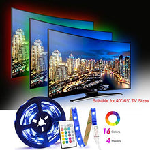 Carica l'immagine nel visualizzatore di Gallery, LED TV Retroilluminazione, 2.5m Striscia RGB USB alimentata... - Ilgrandebazar