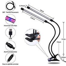 Carica l'immagine nel visualizzatore di Gallery, Lampada per Piante, Directtyteam 36LEDs 18W Pianta Interno Crescita...