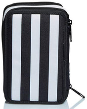 Carica l'immagine nel visualizzatore di Gallery, Astuccio 3 Scomparti Juventus, Best Match, Bianco e Nero, con penne, matite,...