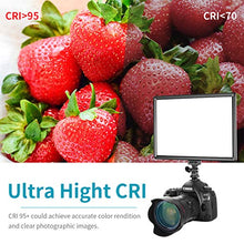 Carica l'immagine nel visualizzatore di Gallery, Neewer RALENO Luce 192 LED Ultra Sottile con LCD Display, Batteria a Litio...